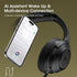 DOQAUS Bluetooth Over Ear Headphones, 70H Playtime, 3EQ Modes, HiFi Stereo Sound, Memory Foam Ear Cups for