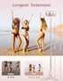 Pnitri 45'' 15 Max/15/14 Pro/14/13, S22/ S23 Selfie Stick with Light, Selfie Stick Tripod with Wireless Remote