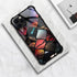 iPhone 12/12 Pro Case - Grid Sunset Pattern, Shockproof Anti-Scratch, Plexiglass, 6.1 inch, Perfect for Boys & Men.