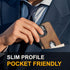 Design Compatible with iPhone 13 Mini Case, Luxury Leather Vintage Slim Shockproof Protective Cover, Brown