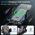 APPS2Car Wireless Car Charger Mount - CD Slot Auto Clamping 15W Fast Charging Phone Holder for iPhone 16, 15, 14, 13, 12