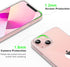 Clear Case for iPhone 13, Transparent Soft Shockproof Protective Slim Thin Phone Bumper Case