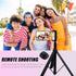 Zeanlant Magnetic Selfie Ring Light, Snap Grip with Detachable Bluetooth Remote Control for iPhone, Rechargeable LED