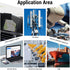 20cm PA66 IP68 SIM Card Extension Cable - Panel Mount SIM Card Slot Female to Male, Flexible Brass Extender, Waterproof