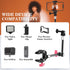 Taisioner 9.8" 1/4" 3/8" 360 1.5kg Magic Arm Clamp Kit with Screw Ball Heads Articulating Arm with Super Clamp Camera