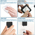 HINGTAI 2Pcs Retractable Remote Control Tether, Remote Control Leash Holder Kit Includes Adhesive Pads and Wrench