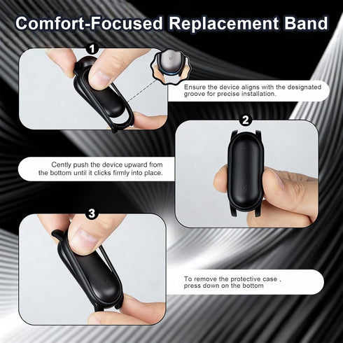 Hubaltuye Compatible Bee AI Wearable, Plaid Note Pin, PN AI Wristband, Replacement Band + PC Frame for PN AI Recorder