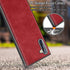SALAWAT Slim PU Leather Vintage Case for Galaxy Note 10, Shockproof Cover, Lightweight Premium Soft TPU Bumper