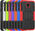Yiakeng Galaxy J7 2018 Shockproof Protective Case with Kickstand (Blue)