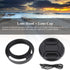 Camera Lens Hood, 43mm Black Metal Lens Hood with Plastic Lenses for Leica Photography Accessory