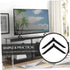 SHOWERORO 1 Universal TV Stand Base Legs Replacement Compatible Models Easy Installation for Tabletop Mounting
