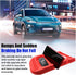 smilfuy Car Dashboard Anti-Slip Mat Cell Phone Holder, Double-Groove Sticky Gripping Gel Pad with Number Plate
