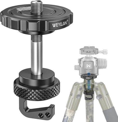 WEYLLAN ARCA Ball Head Converter Adapter for BOG DeathGrip Conversion Mount All Metal