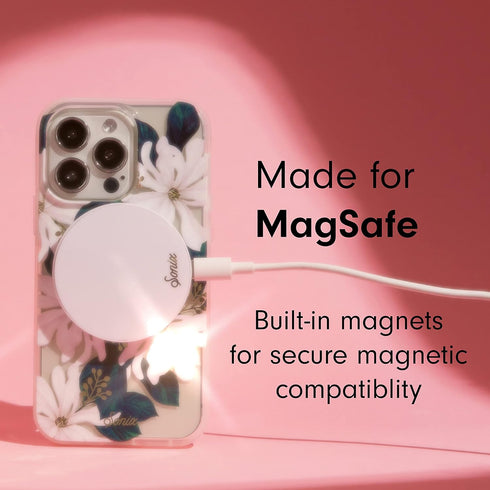 Sonix Floral iPhone 13 Pro Case, Compatible with MagSafe, 10ft Drop Tested, Delilah Flower Design