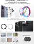 Magnetic Phone Grip for MagSafe Ring Holder - Allengel Gym Magnetic Grip with Adjustable Stand for iPhone 14/13/12
