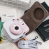 Frankmate Protective Case for Fujifilm Instax Mini 12 Instant Film Camera with Adjustable Strap and Accessory Pocket