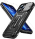MERRO for iPhone 13 Pro Case with Screen Protector, Military-Grade Sliding Camera Cover, Magnetic Stand, 6.1" Black