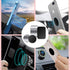 Pau1Hami1ton Mounts),4 Case,(2 2 S-07N(Black+Silver) Adhesive Thin Metal Plates(Compatible with Magnetic Piece Metal