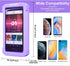 URROY Waterproof Shower Phone Holder, 360° Rotation Case, Anti-Fog High Sensitivity Universal Cover Mount Stand