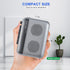 Portable Cassette Player Recorder with Bluetooth Transmitter, Walkman with Headphone Jack and Built-in Speaker