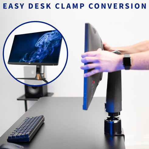 VIVO Desk Clamp Adapter for ASUS ROG Monitors, Compatible with Most PG and XG Series Models, Easy Set-Up