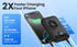 GKUTW Watch,10800mAh 25W QC4.0 Bank,4 Pack 17/Air/16/15/14/13/12 Magnetic Portable Charger for iPhone & Apple PD Fast