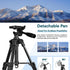 Dxxccoll 11"-25" 5 lbs 360 Small Tripod for Camera, Mini Tripod for Projector, Phone, DSLR, Laser Level, Portable