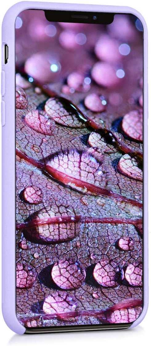 kwmobile Case for Apple iPhone X - TPU Silicone Phone Cover with Soft Finish - Lavender
