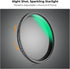 K&F Concept 67mm Ultra Slim Optical Glass Variable Star Filter - 18 Layer Coating with 3 Cleaning Cloths