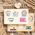 Cetagi 50 Pcs Health Care Stickers Doctor Nurse Sticker Medical Science Equipment Waterproof PVC Decal Human Body