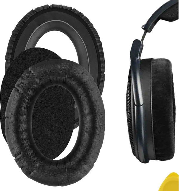 Geekria QuickFit Replacement Ear Pads for Sennheiser HD525, HD535, HD545, HD580, HD600 Headphones