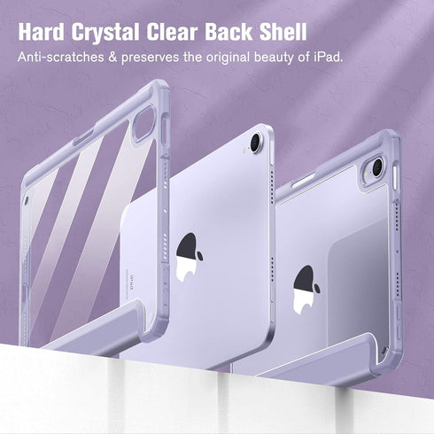 Fintie Hybrid Slim Case for iPad Mini 7 (A17 Pro, 7th Gen) 2024 / iPad Mini 6 (6th Gen) 8.3 Inch, Shockproof Cover with