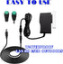 Dianrui 4 33FT(10M) 5.5mm 2.1mm 12V (2 2 PCS Dc Power Extension Cable, x Dc Extension Cord Power Adapter for Security