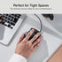 ELECOM Ergonomic Trackball IST Wired USB-A Connection, Super Smooth Tracking, 36mm Ball, Compatible with Windows/Mac
