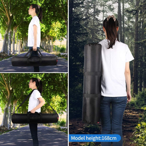 HEMMOTOP 31.5x7 R08018 Tripod Case, in Heavy Duty Tripod Bag with Shoulder Strap and Handle, All Sides Thick Padded