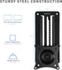 VIVO Height Adjustable 17 to 32 inch Single Monitor Articulating Wall Mount for Standing Workstations