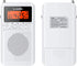 Pocket Weather Radio NOAA/AM/FM, Emergency Portable Transistor with LCD Display, Best Reception Battery Operated