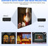 Ximaoy 72 inchPortable 16:9 Projector Screen Movie Projector Screen HD Indoor Outdoor Double Sided Rear Projection