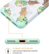 Fingic for iPhone 8/7 Case - Pineapple Hybrid 2 in 1 Shock-Absorbent Green Silicone & Polycarbonate Case with Pineapple