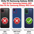 Gradient Quicksand Glitter Phone Case for Samsung Galaxy A03S, Durable Girls Cute Case with HD Screen Protector,