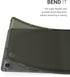 kwmobile Soft TPU Back Protector Case Compatible with Samsung Galaxy Tab S5e - Black/Transparent