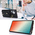 for Samsung Galaxy S24 Ultra (Not S24) Phone Case for Women, Crossbody Wallet Case with Credit Card Holder Lanyard Shockproof Purse Kickstand Case for Samsung Galaxy S24 Ultra.Crossbody Black