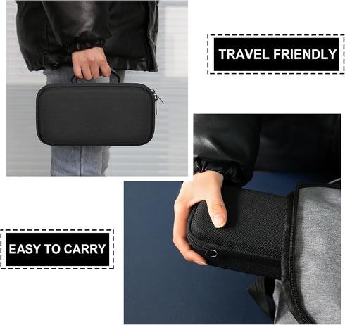 Hard Carrying Case for Blue Tees Golf Player + GPS Speaker with Touch Screen Display, Protection Case with Mesh Pocket