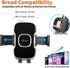 1Zero Solid Car Truck Phone Mount Holder with 14-Inch Gooseneck Long Arm, Windshield Mobile Holders with