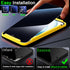IMBZBK 4 Pack Privacy Screen Protector for iPhone 15, Tempered Glass with Camera Lens Protector, 9H Anti Spy,