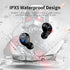 Wireless Earbuds for Small Ears - Touch Control Headset with Stereo Sound, Bluetooth 5.3 Noise Reduction Earphones,