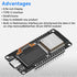 Meshnology ESP32 ESP-32S ESP-WROOM-32 0.96 inch 2.4GHz 30 Development Board mit OLED Display Dual-Mode Development