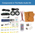 Radio Audio Soldering Kit, Bluetooth-Compatible LED Speaker Soldering Project, DIY Electronic Kit