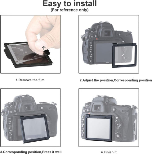 Nikon D500 Screen Protector, Professional Optical Tempered Glass LCD Screen Protector for Nikon D500