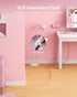 HONIZER 10ft 6 3 (1 Pink Extension Cord, Power Strip Flat Cord, Outlets & USB Ports USB-C), Cute,Wall Mount for Home